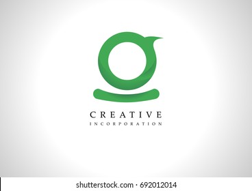 Green Vector Creative Unique Logo Modern Style Minimalist