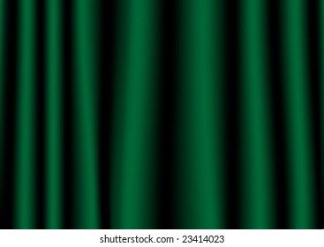 Green vector curtains