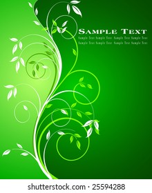 Green vector design