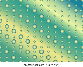 green vector dot background illustration