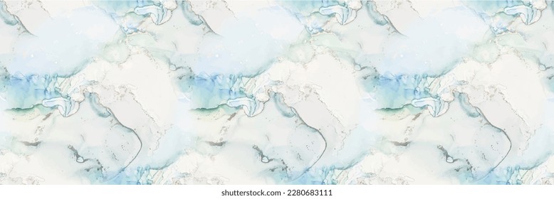 Fondo de la tinta del vector verde. Fondo sin manchas de oro. Pintura de arte azul. Repetición de tinta verde de alcohol. Color De Agua Rosa De Mármol. Acuarela De Tinta De Mármol Púrpura. Patrón elegante fluido. Plantilla abstracta de lujo