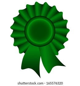 Green Vector Label