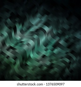 Green vector layout with circular arc. Illustration in abstract style with gradient curved.  Best design for your posters, banners.