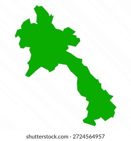 Landkarte von Laos