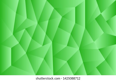 green vector of polygonal abstract background template with modern design, beauty and elegant, eps 10.