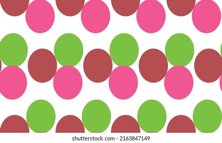 green vector seamless pattern summer
