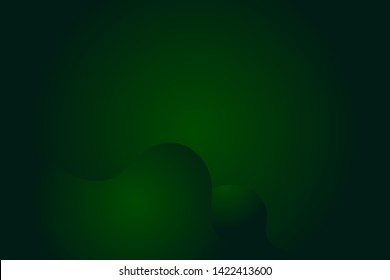 Green vector template with Blurred on abstract background with colorful gradient. New design for ads, poster, banner, screen and backdrop