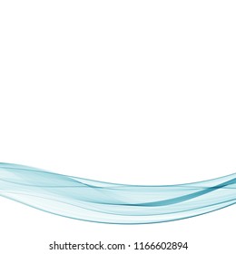 
green vector wave. advertising layout