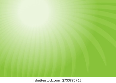Green vector whirlpool and glitters ,vector eps10.