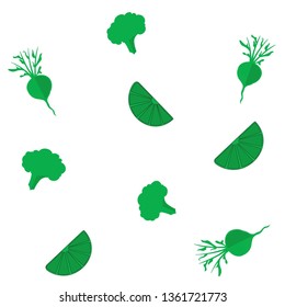 Green Vegetable Wallpaper