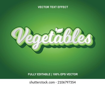 Green Vegetables Logo With Leaf