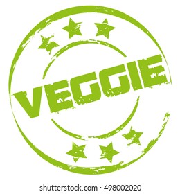 Green Veggie Stamp