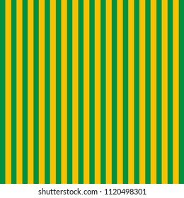 Green vertical lines on yellow background. Vector.