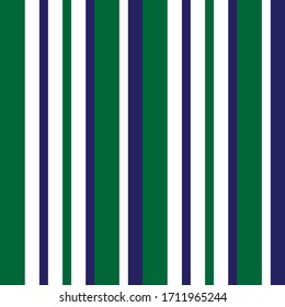 Green vertical striped seamless pattern background suitable for fashion textiles, graphics