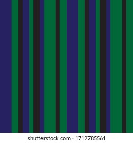 Green vertical striped seamless pattern background suitable for fashion textiles, graphics