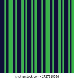 Green vertical striped seamless pattern background suitable for fashion textiles, graphics