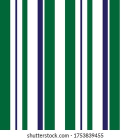 Green vertical striped seamless pattern background suitable for fashion textiles, graphics