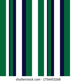 Green vertical striped seamless pattern background suitable for fashion textiles, graphics