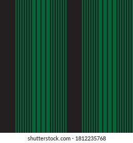 Green vertical striped seamless pattern background suitable for fashion textiles, graphics