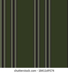 Green vertical striped seamless pattern background suitable for fashion textiles, graphics