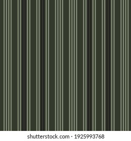 Green vertical striped seamless pattern background suitable for fashion textiles, graphics