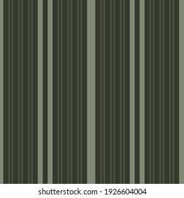 Green vertical striped seamless pattern background suitable for fashion textiles, graphics
