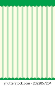 Green vertical stripes pattern background illustration