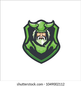 Green Viking E Sport Logo
