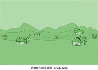 Green village	