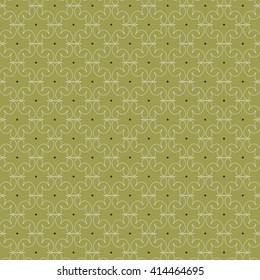 Green Vintage Background Vector Illustration