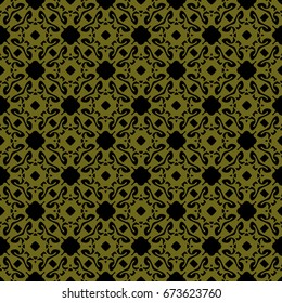 Green Vintage pattern graphic design