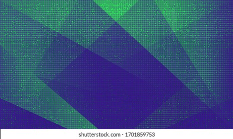 Green and Violet Technology Background,Hi-tech Digital and security Concept design,Free Space For text in put,Vector illustration.