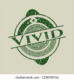 Green Vivid distress rubber grunge seal