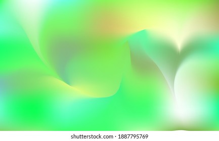 Papel verde. Fondo de gradiente abstracto suave y borroso.