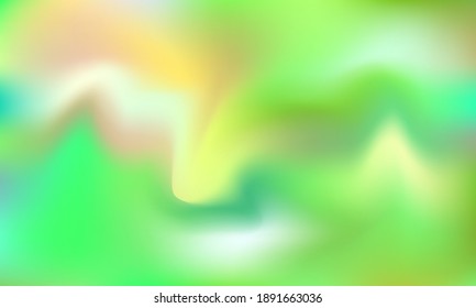 Green wallpaper. Soft and blurred wrapped abstract gradient background.
