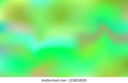 Green wallpaper. Soft and blurred wrapped abstract gradient background.