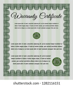 Green Warranty. Customizable, Easy to edit and change colors. With great quality guilloche pattern. Artistry design. 