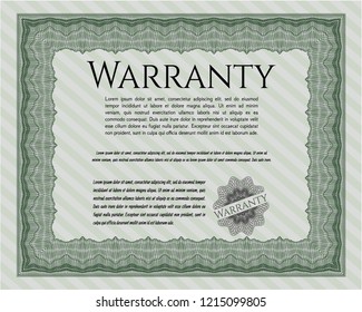 Green Warranty. Perfect design. Printer friendly. Customizable, Easy to edit and change colors. 