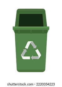 Green Waste Bin Ecology Icon