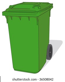 green waste container