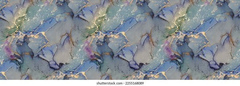 Green Water Color Canvas. Purple Marble Art Background. Fluid Elegant Pattern. Blue Ink Paint. Marble Gold Alcohol Ink. Pink Oriental Watercolor. Purple Vector Ink Background. Vector Abstract Painting