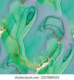 Green Water Color Marble. Blue Alcohol Ink Marble. Modern Abstract Template Blue Abstract Background. Gold Wall Paint. Wall Marble Watercolor. Fluid Seamless Glitter. Lavender Alcohol Ink Watercolor.