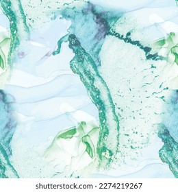 Green Water Color Marble. Blue Alcohol Ink Marble. Modern Abstract Painting Gold Abstract Watercolor. Lavender Water Color Background. Fluid Elegant Repeat. Wall Marble Background. Gold Ink Tile.