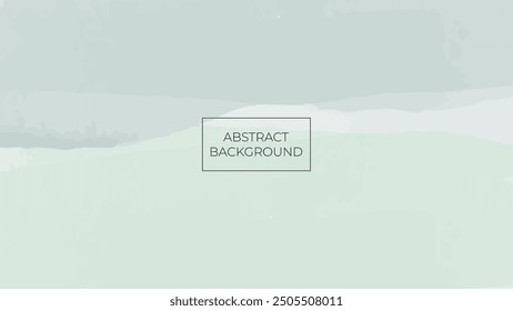 green watercolor abstract background vector design