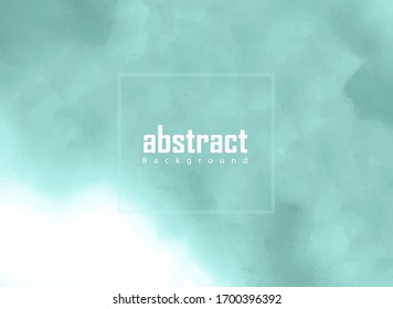 Abstrakter abstrakter grüner Aquarell-Hintergrund