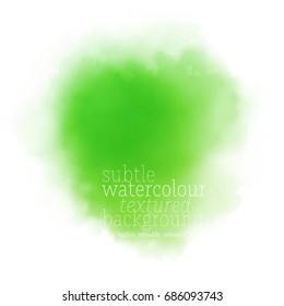 green watercolor background