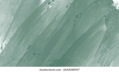 Green watercolor background with copyspace for your design. vector.