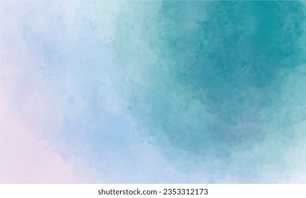 green watercolor background design, perfect for office, company, school, social media, advertising, printing and more
