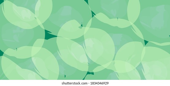 Green watercolor background texture design vector
