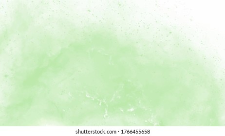 Green watercolor background for textures backgrounds and web banners design

